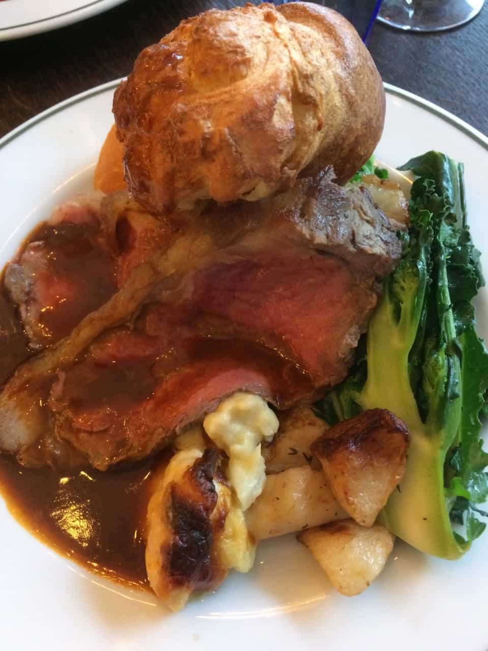 Sunday Roast in Bath Royal Hotel Bath
